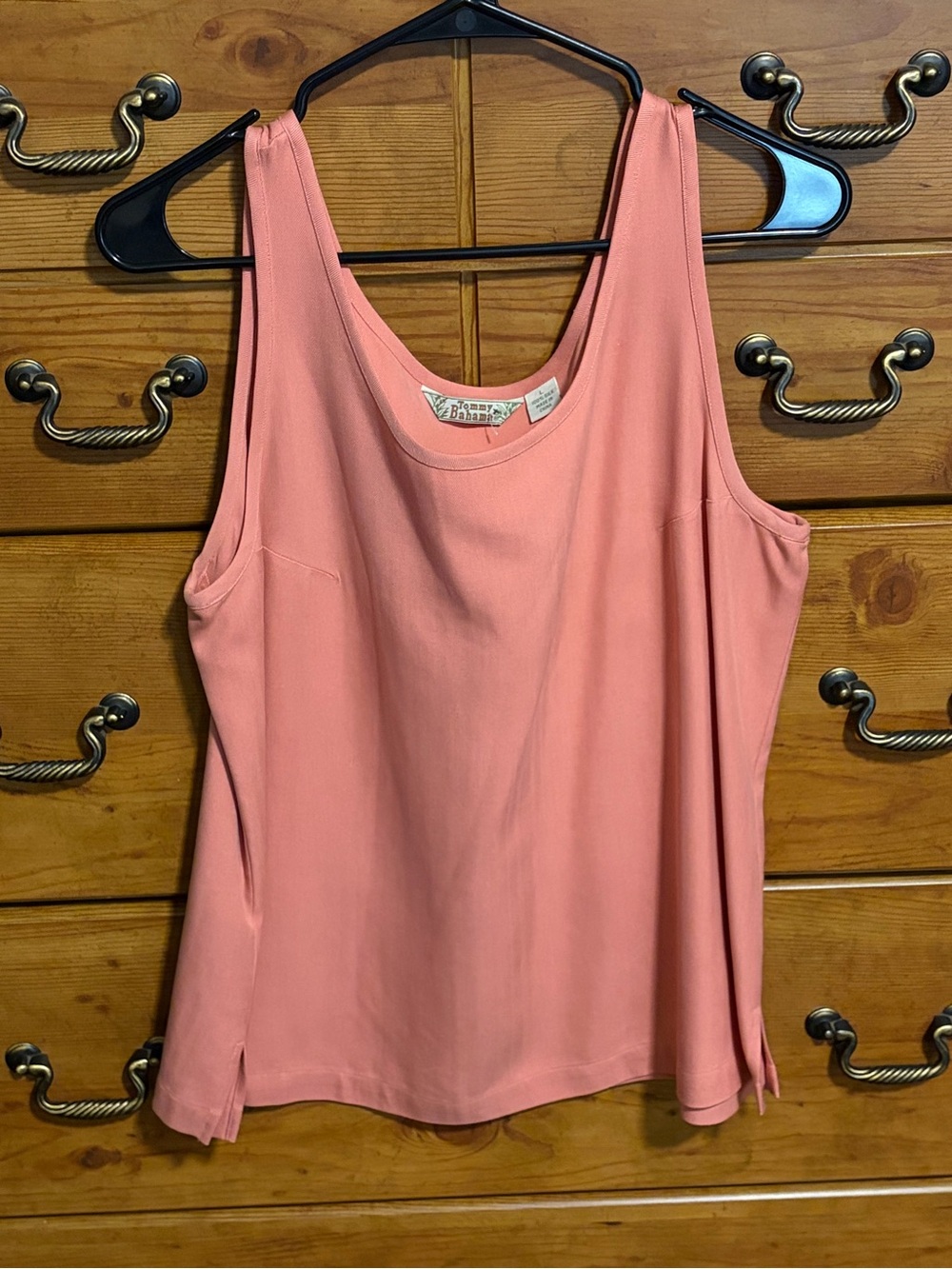 Tommy Bahama Coral Scoop Neck Tank Top